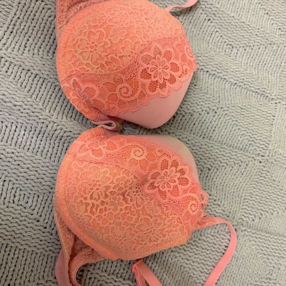 Aerie Katie Coral Lace 34B Bra - Picture 3 of 5
